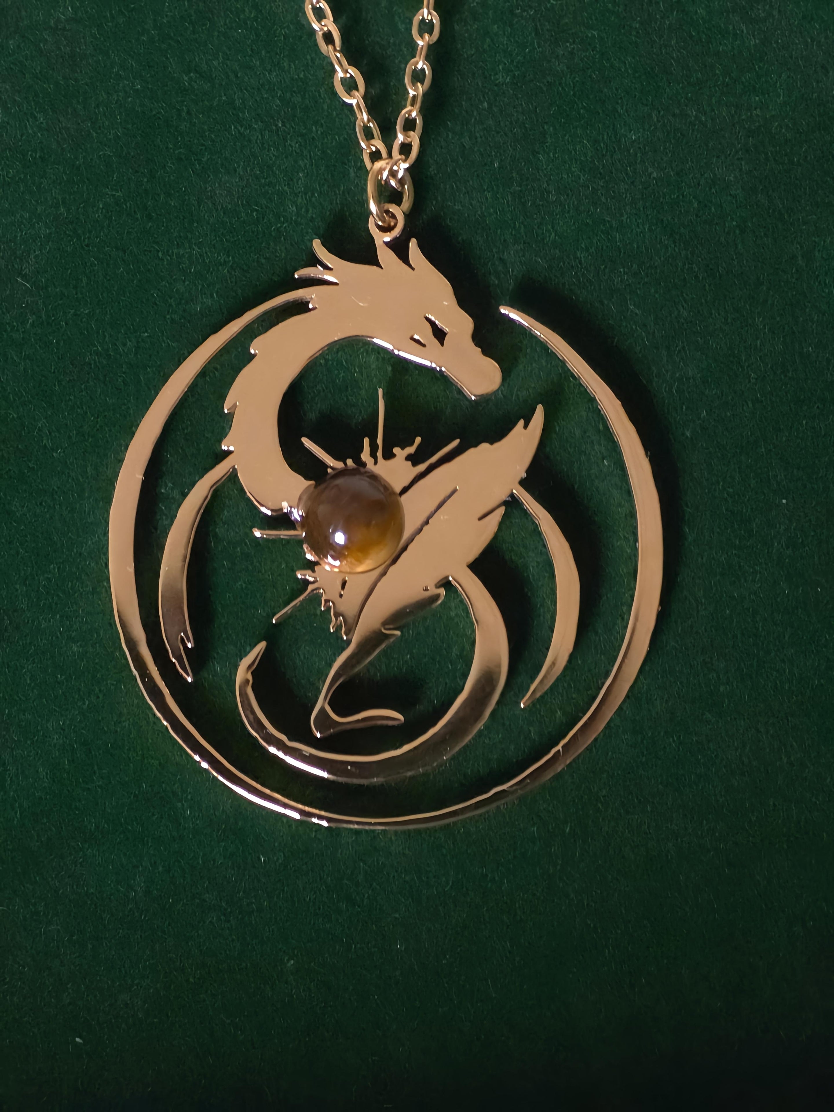 Pendentif PREMIUM — Arkan, le dragon protecteur — I Am My Own Legend