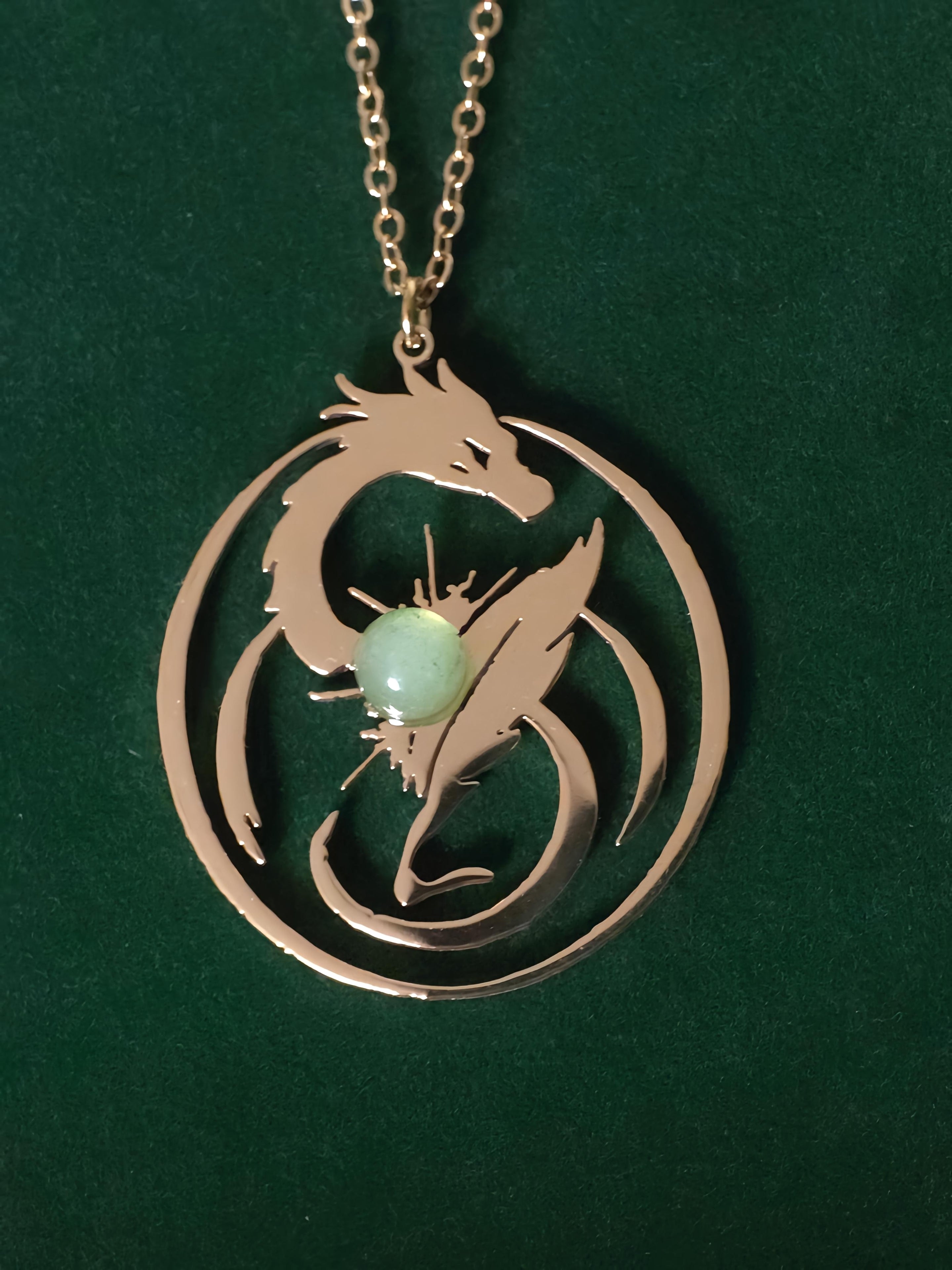 Pendentif PREMIUM — Arkan, le dragon protecteur — I Am My Own Legend