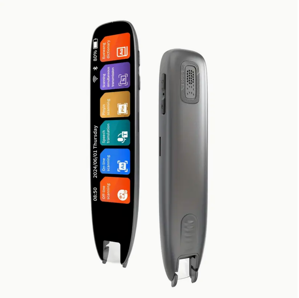 Stylo-Scanner de Traduction 142 Langues – Wi-Fi, Écran 3,5", Caméra & Batterie USB + CADEAU OFFERT!