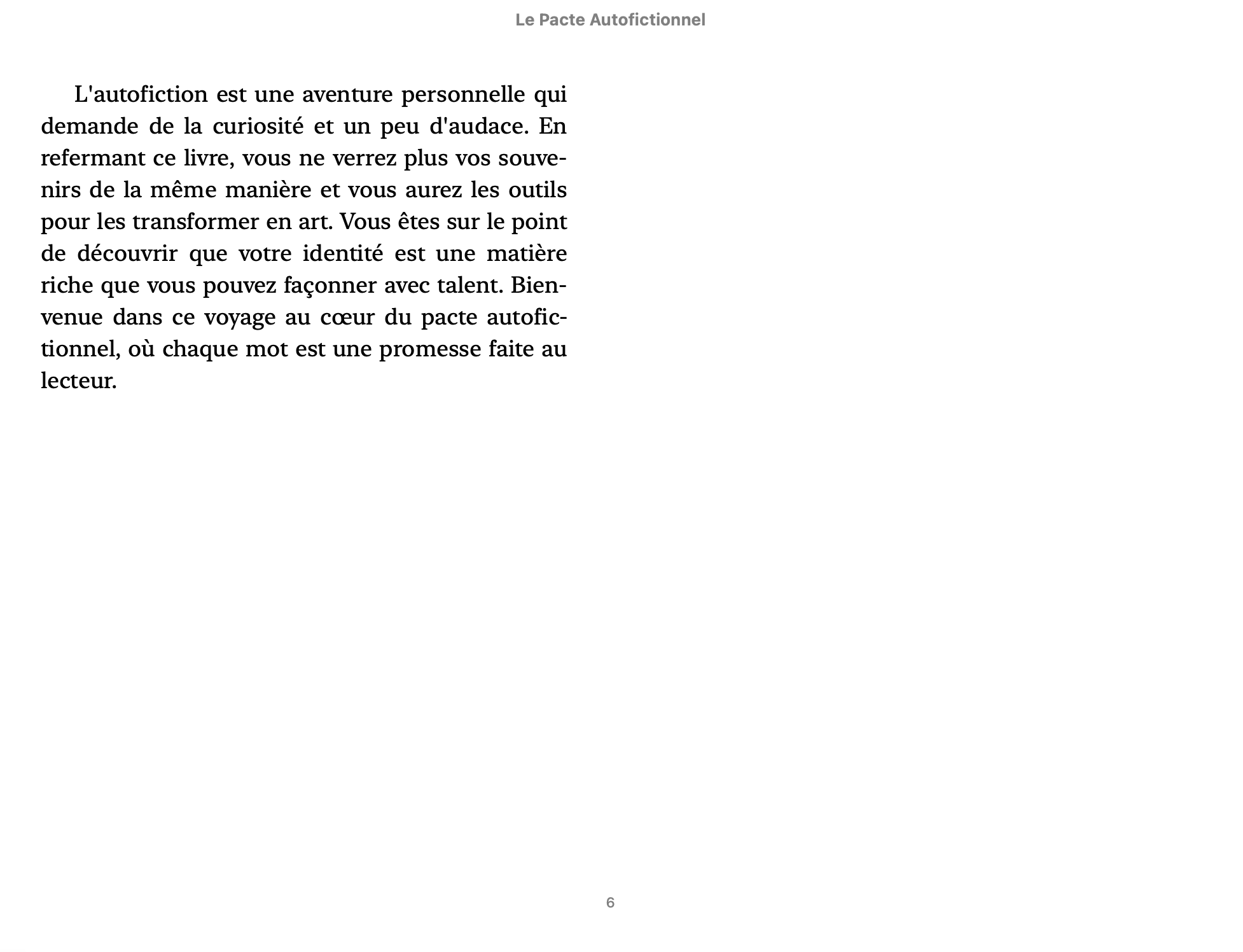 Le pacte autofictionnel : Vérité sous contrat (Écrire sa Légende)