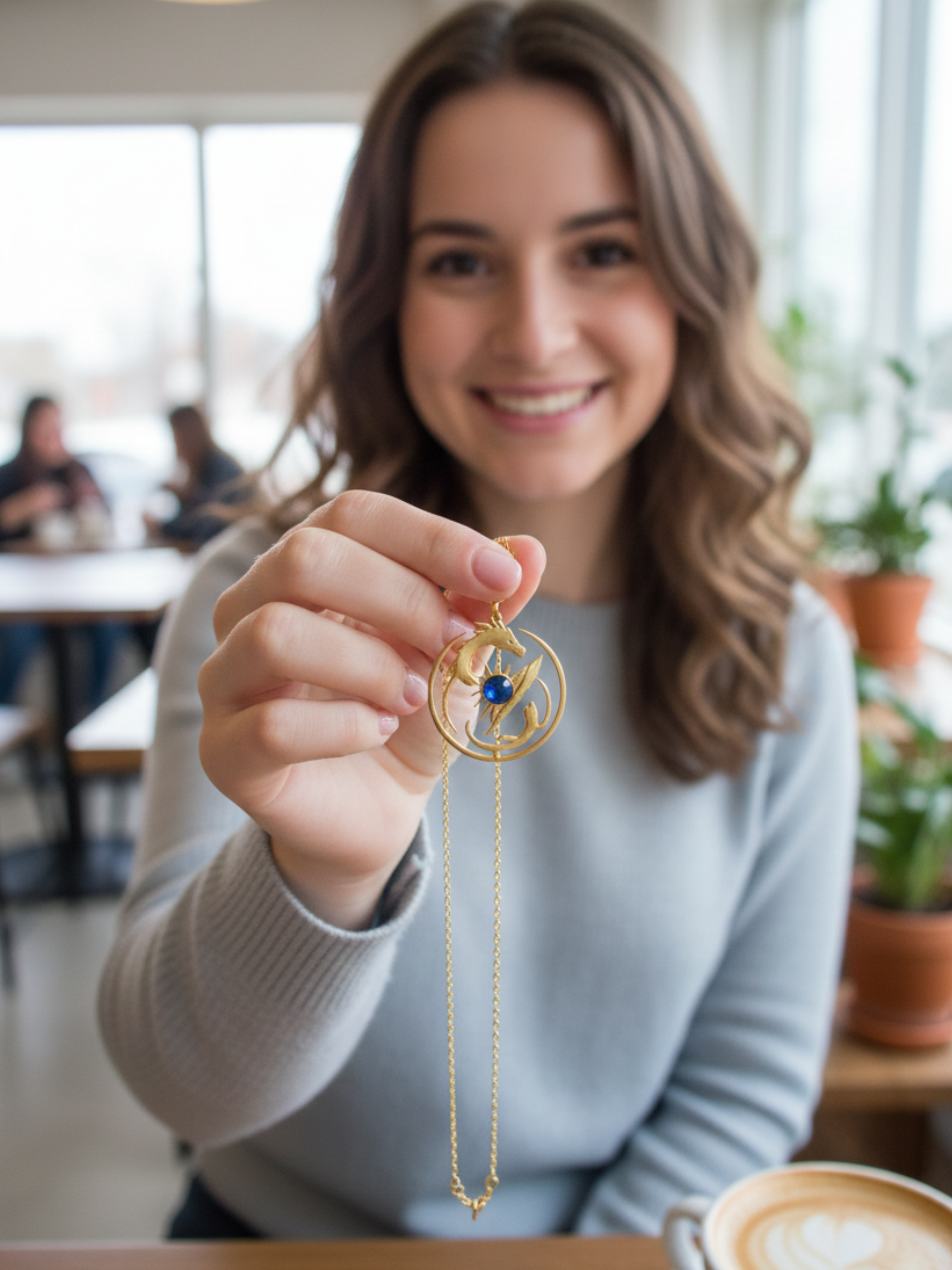 Pendentif PREMIUM — Arkan, le dragon protecteur — I Am My Own Legend