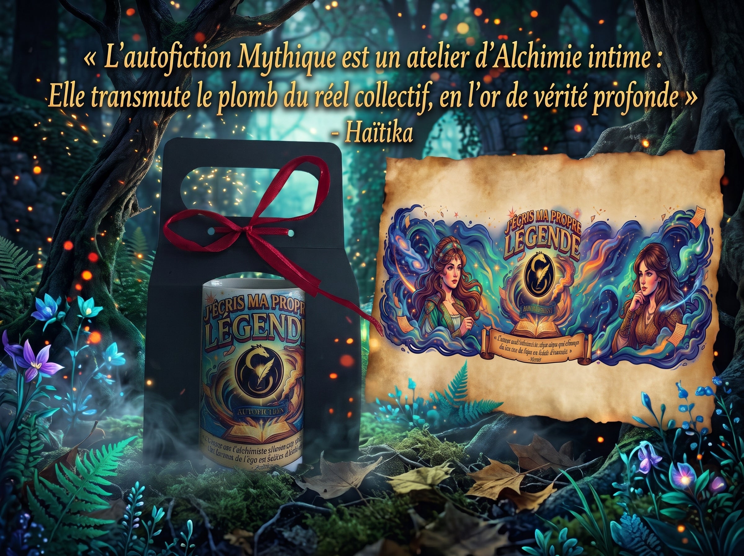 Mug Collector « J'écris ma propre légende » – Édition Autofiction