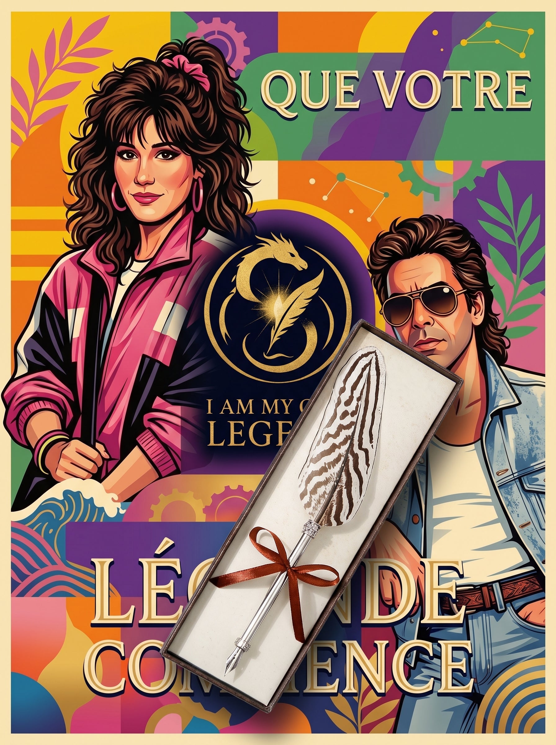 Coffret Plume de l’Écrivain – Écris ta propre légende