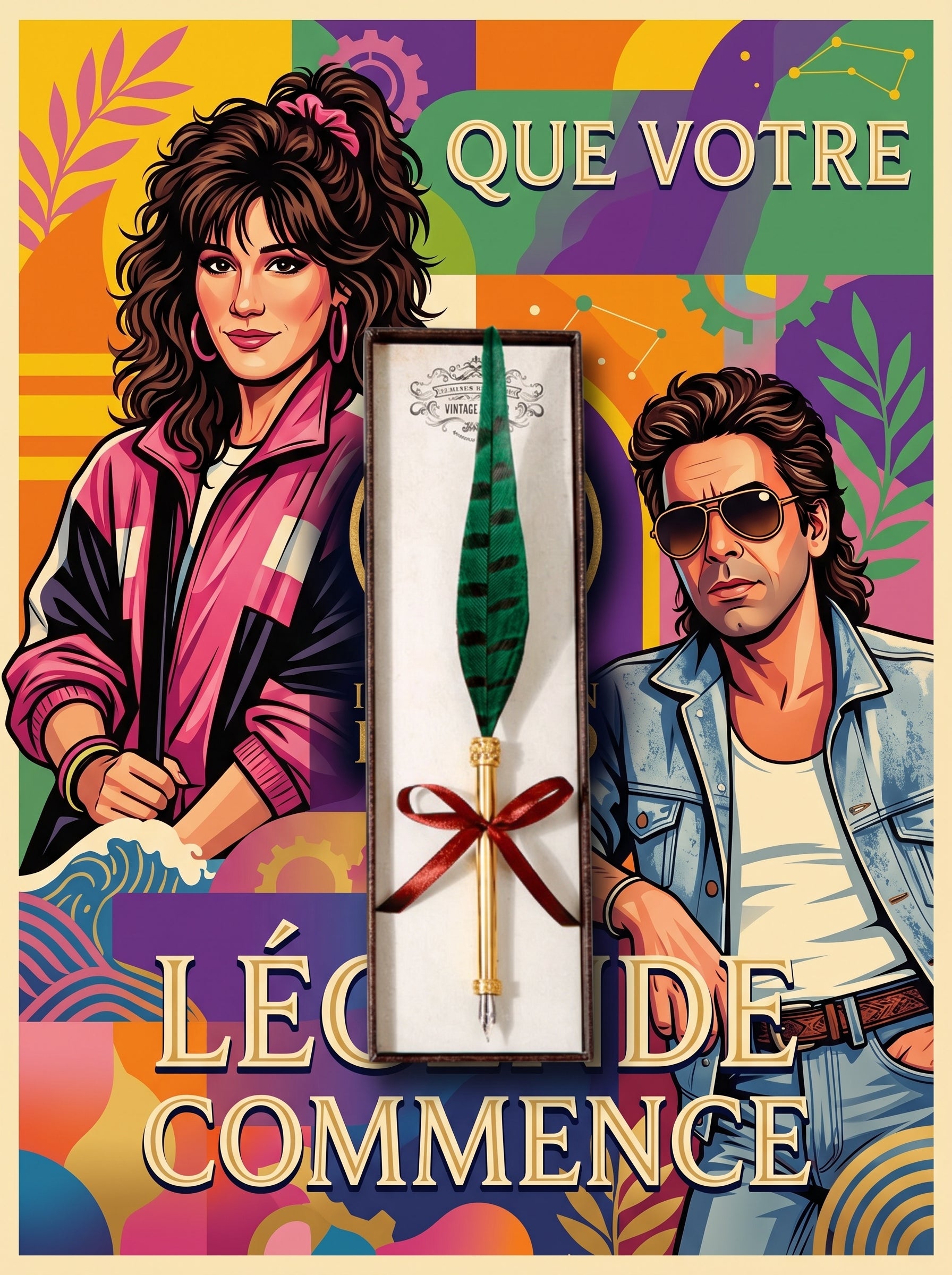 Coffret Plume de l’Écrivain – Écris ta propre légende