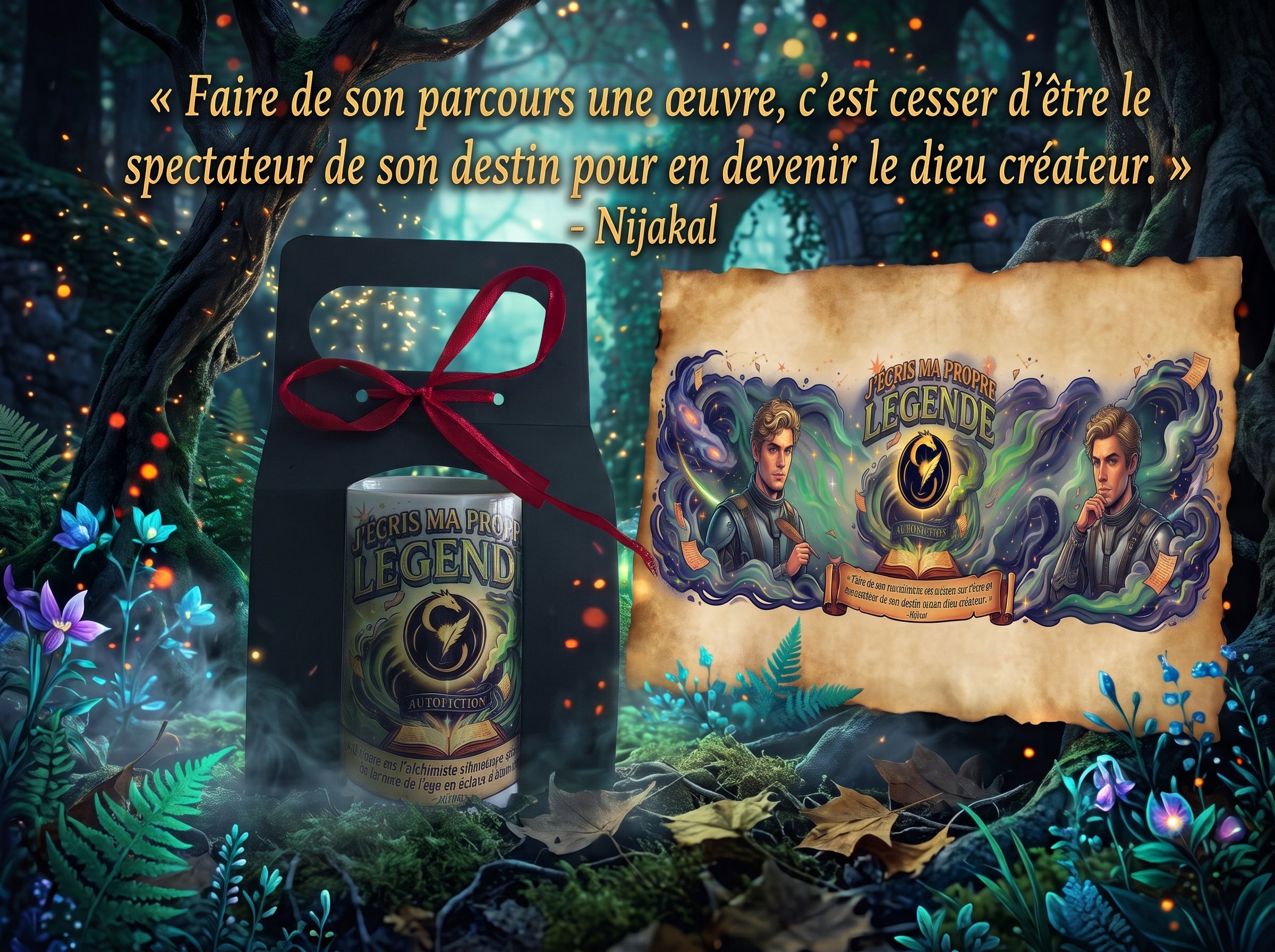 Mug Collector « J'écris ma propre légende » – Édition Autofiction