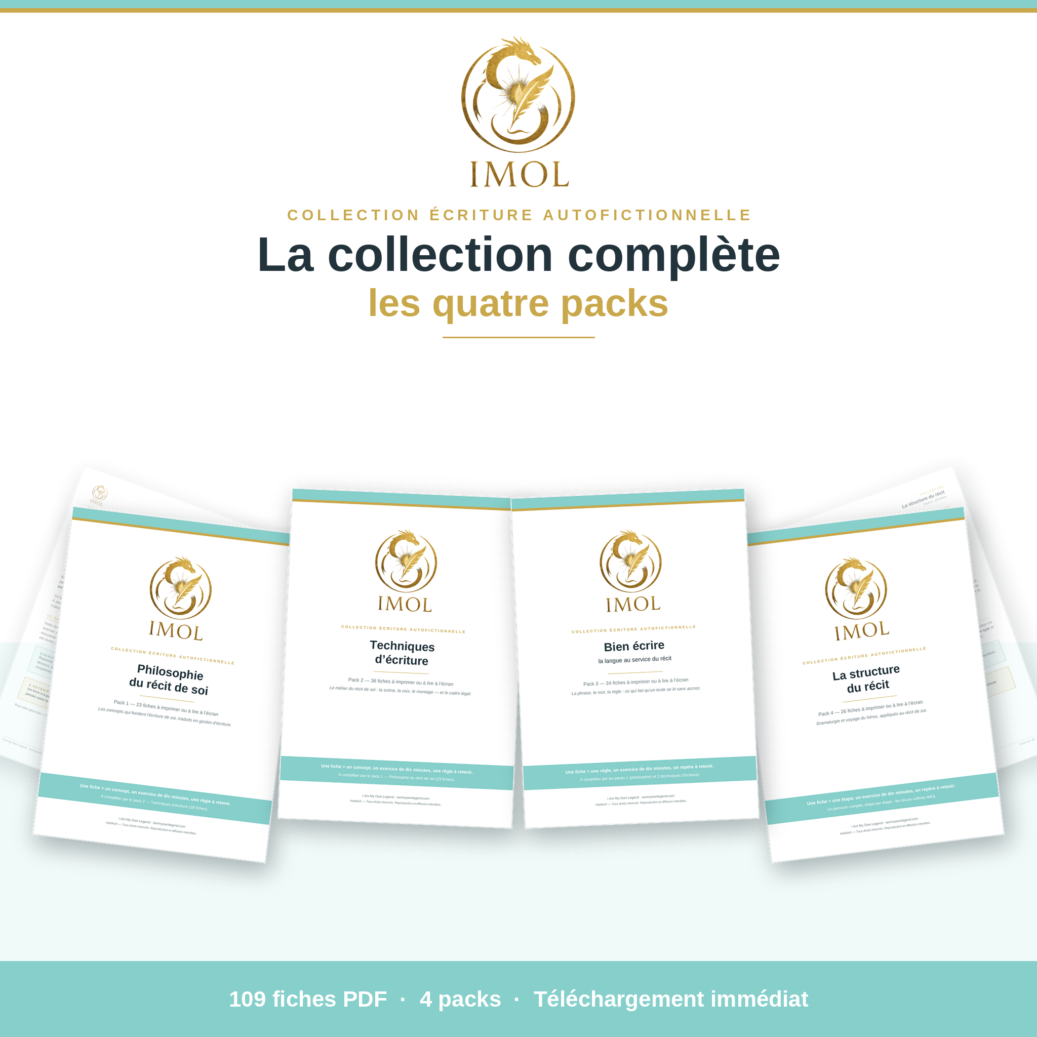 Packs de fiches — Écrire son autofiction