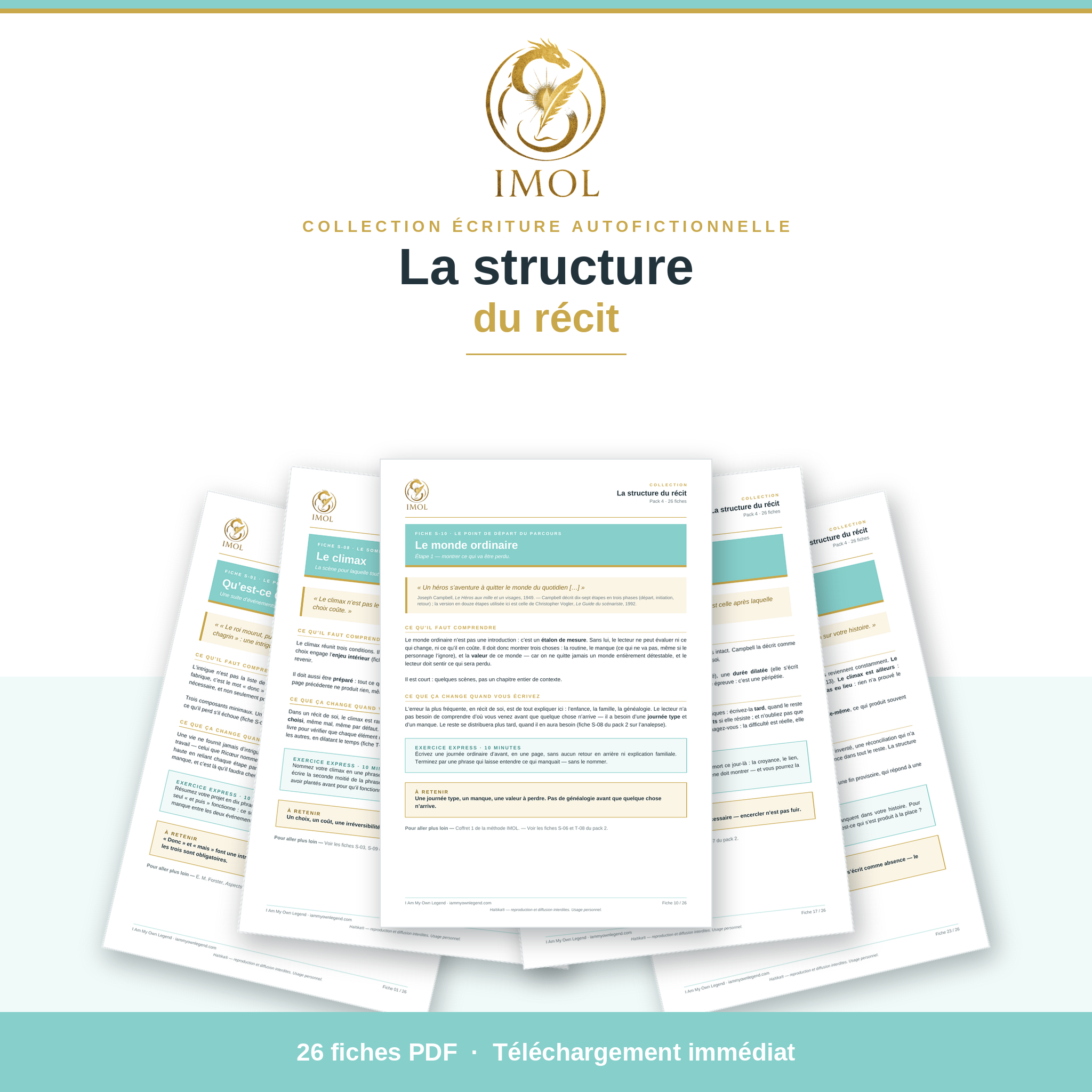 Pack 4 — La structure du récit