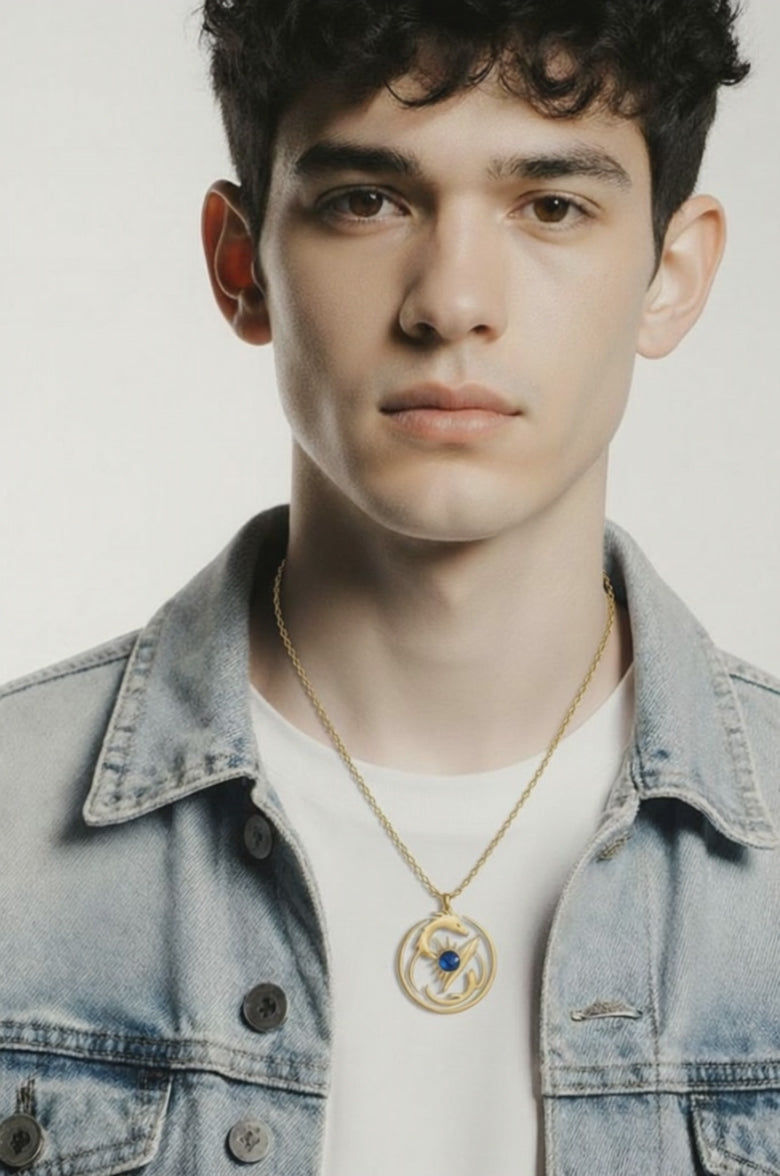 Pendentif PREMIUM — Arkan, le dragon protecteur — I Am My Own Legend